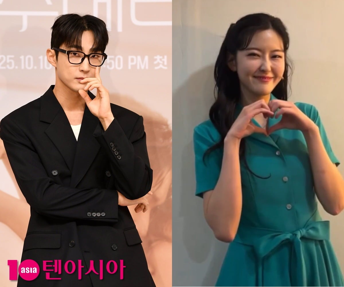 공개 열애 중인 배나라(왼), 한재아./사진=텐아시아DB, 한재아 SNS