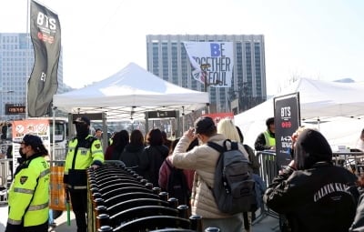 BTS 아리랑(ARIRANG) 광화문 컴백 공연 준비완료[TEN포토+]