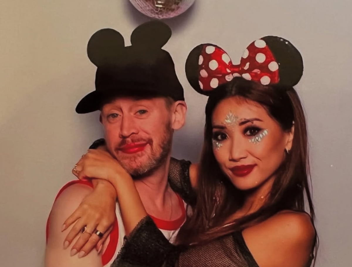 배우 맥컬리 컬킨이 약혼자인 배우 브렌다 송과 다정한 포즈를 취하고 있다
사진=배우 맥컬리 컬킨 SNS