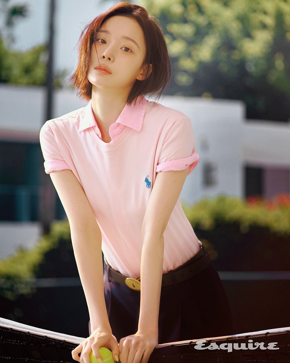 에스파의 윈터가  2026년 4월 호 표지를 장식했다./사진=에스콰이어 제공