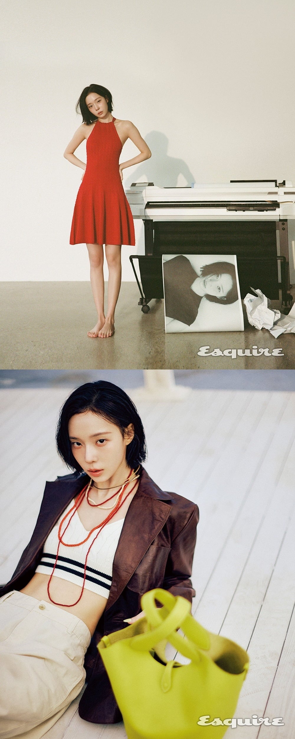 에스파의 윈터가  2026년 4월 호 표지를 장식했다./사진=에스콰이어 제공