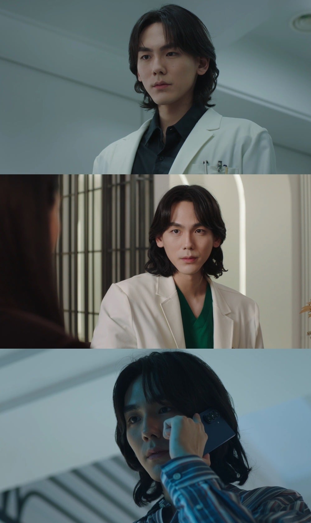 정이찬이 강렬한 눈빛과 중저음 보이스로 안방극장을 압도했다./사진=TV CHOSUN 