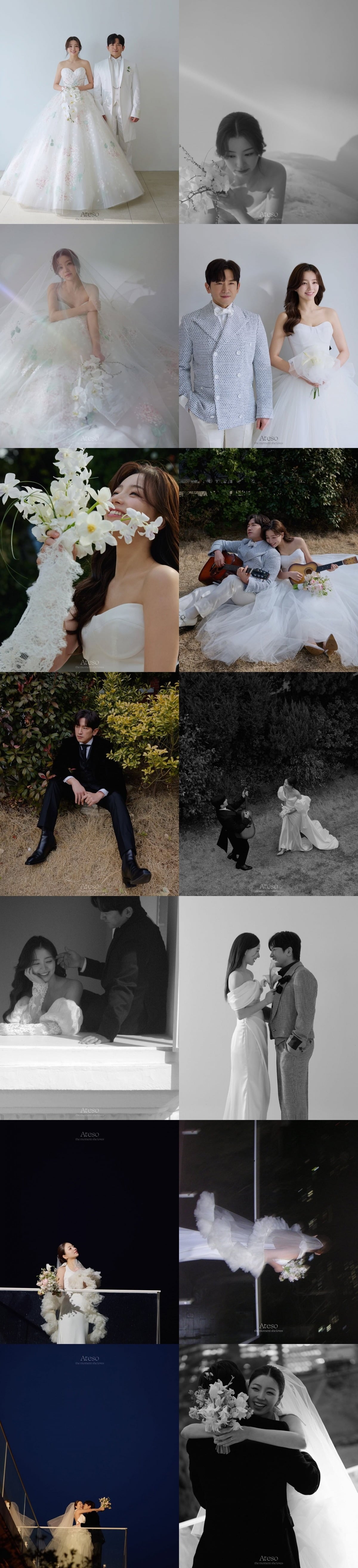 이민우, 이아미의 웨딩화보. / 사진=이아미 SNS