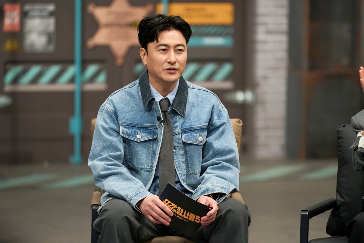 전 축구 국가대표 선수 안정환이 '용감한 형사들5' 온라인 제작발표회에 참석했다. / 사진=E채널 '용감한 형사들5'