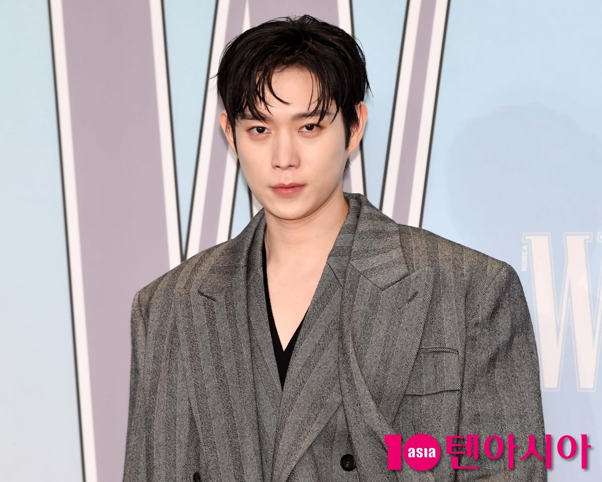 배우 김영대가 브랜드 행사에 참석해 포즈를 취하고 있다. /텐아시아 DB