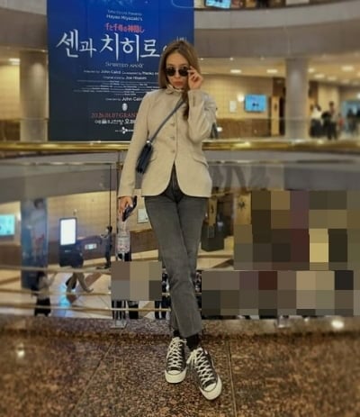 '독식 논란' 옥주현, 경쟁작 염탐 다녀왔다…정체 밝혀질까 꽁꽁 숨기고