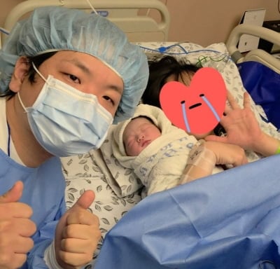 곽튜브, 1시간 전 아빠됐다…두 눈 붉어진 채 "엄마 많이 닮았어 감사"