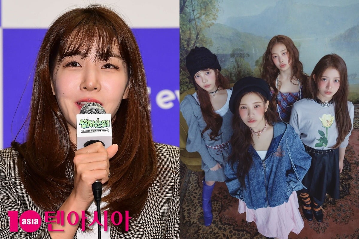 작사가 김이나(왼)가 그룹 베이비돈크라이(오)의 앨범 작업에 참여했다.
사진=텐아시아 DB, 피네이션 제공