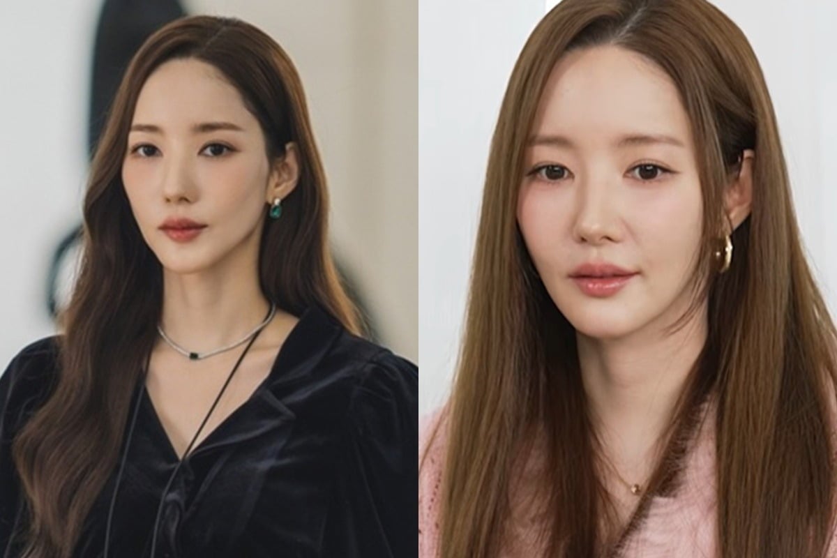 '세이렌' 박민영(왼), 촬영 후 '살롱드립'에 출연한 박민영./사진제공=tvN, '살롱드립'