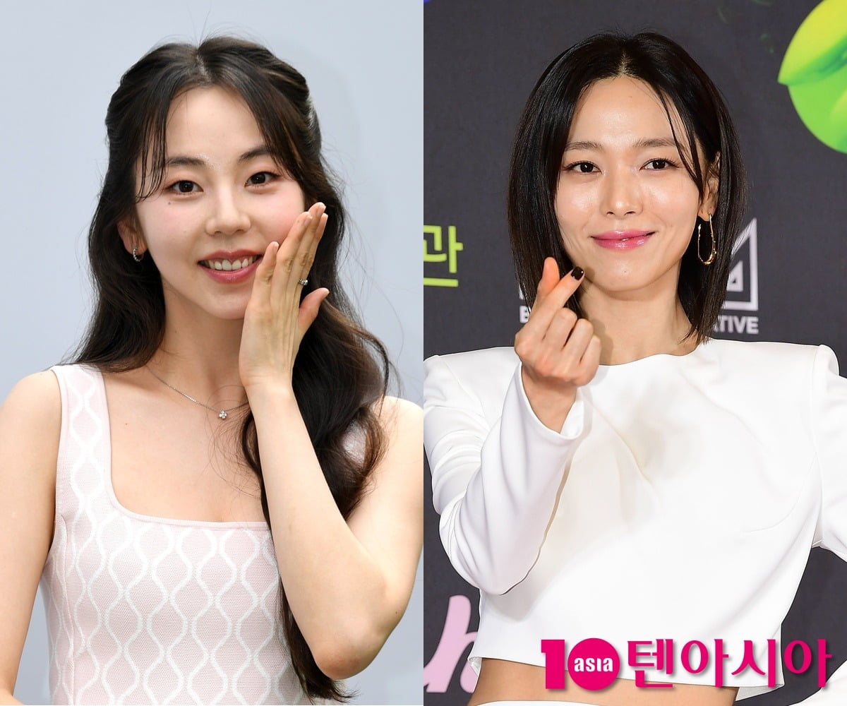 원더걸스 출신 안소희, 선예./사진=텐아시아DB