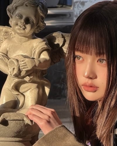 '137억 건물주' 장원영, 파격 변신했다…뱅헤어로 뽐낸 '영앤리치' 미모