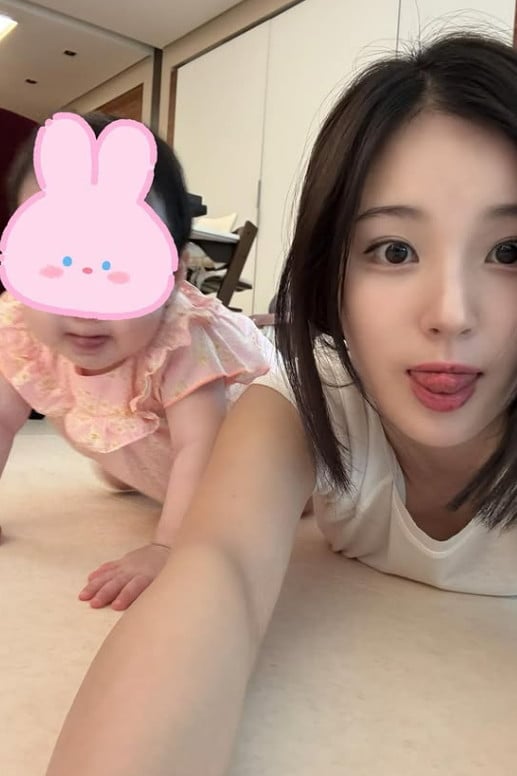 그룹 앨리스 출신 소희가 임신부터 출산까지의 근황을 알렸다. / 사진=소희 SNS