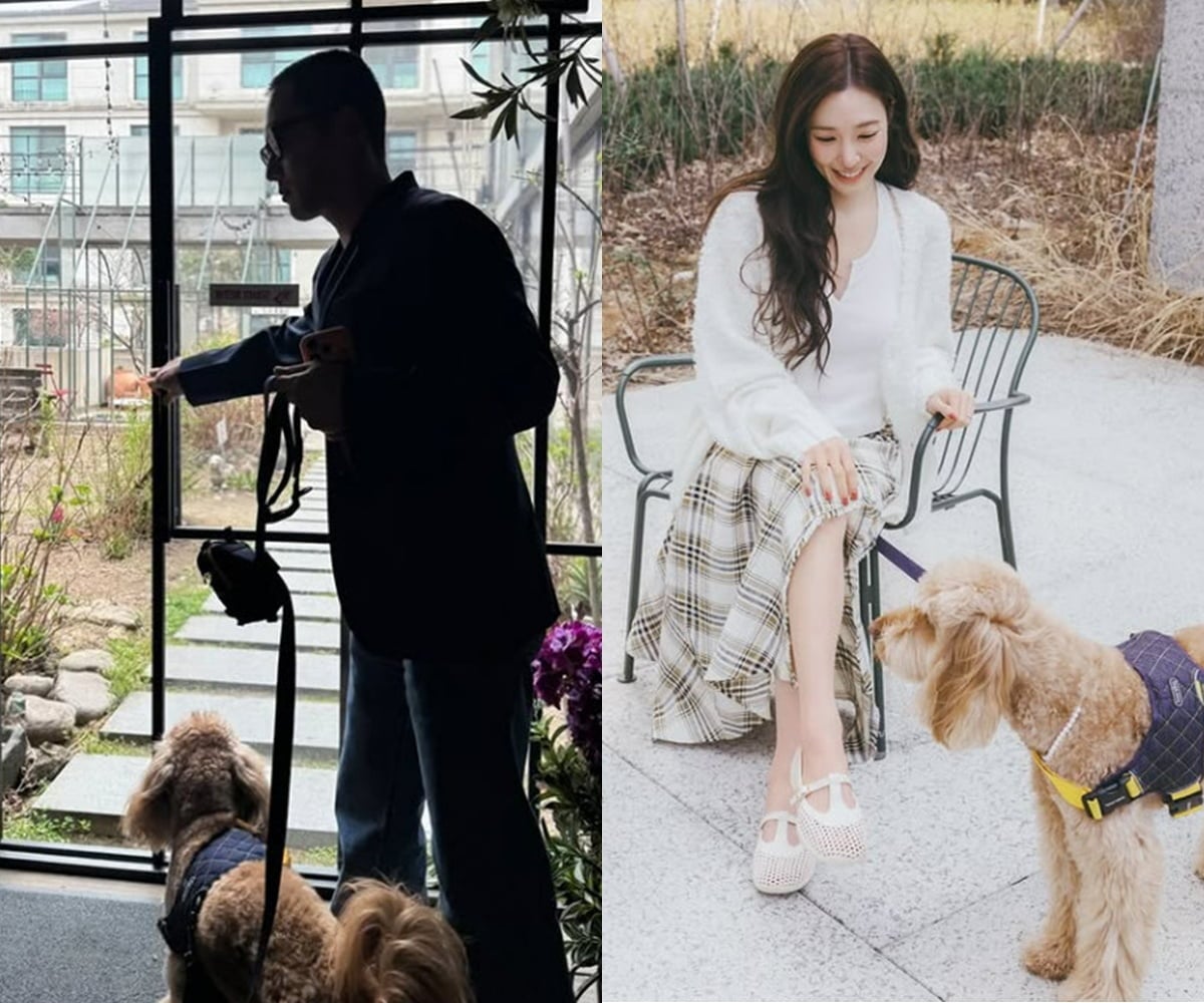 혼인신고를 마친 변요한과 티파니 영이 데이트를 인증했다. / 사진=변요한, 티파니 영 SNS