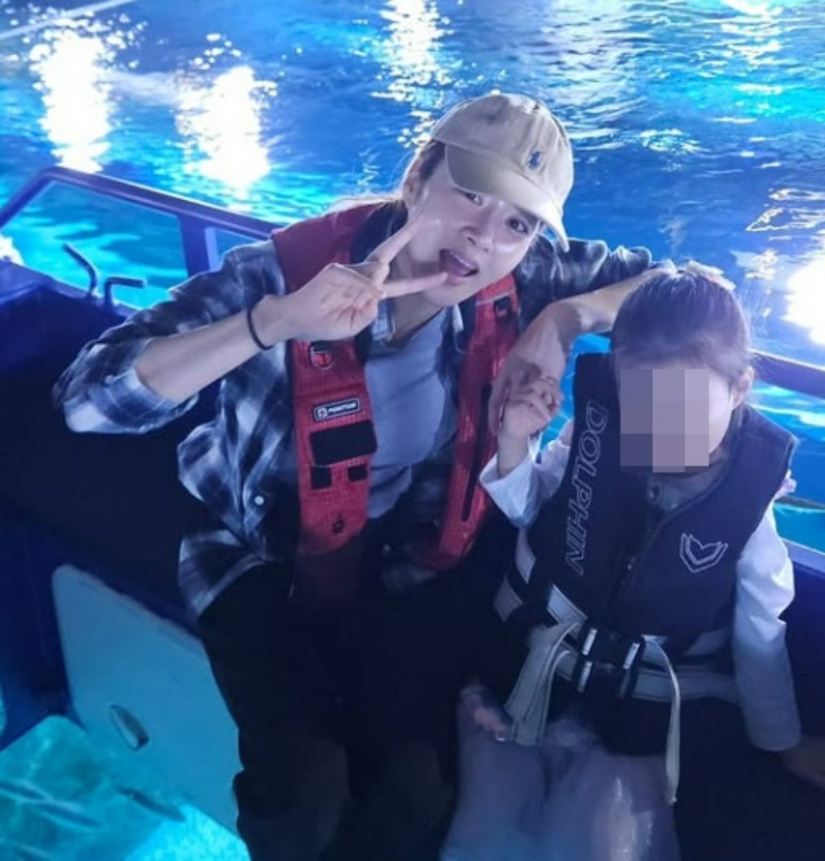 배우 강소라가 두 딸의 얼굴을 공개했다. / 사진=강소라 SNS