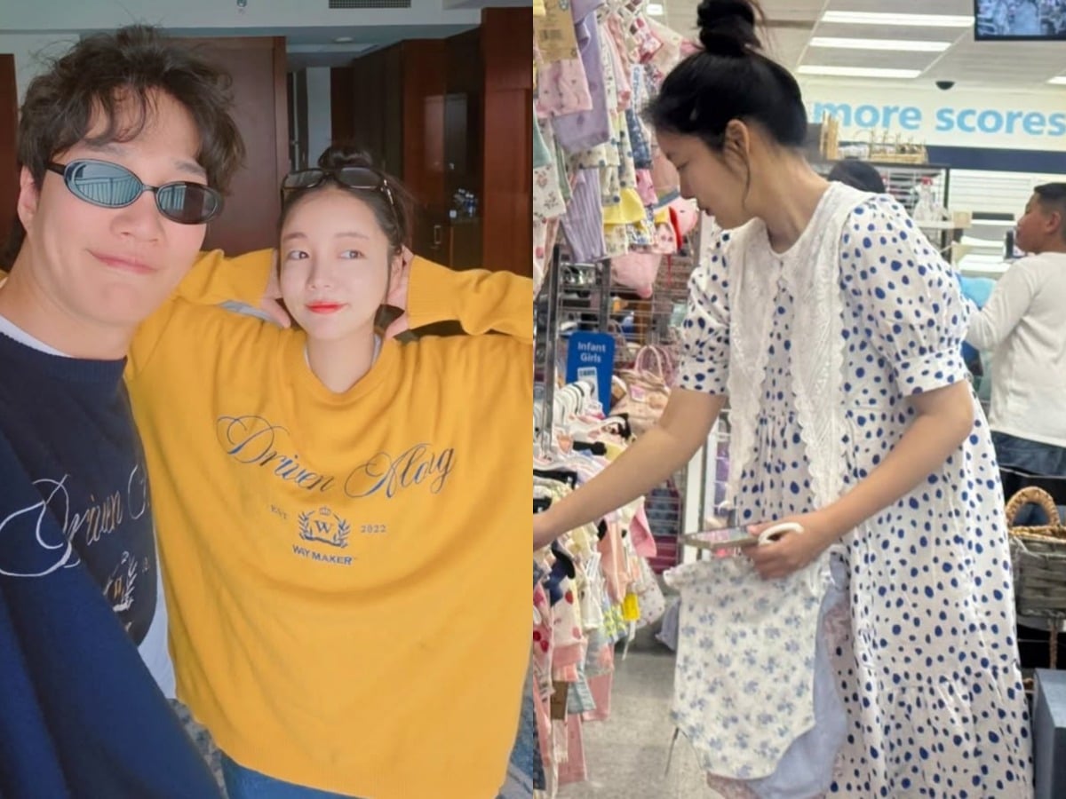 문지인, 김기리 부부가  괌으로 태교여행을 떠났다. / 사진=문지인 SNS