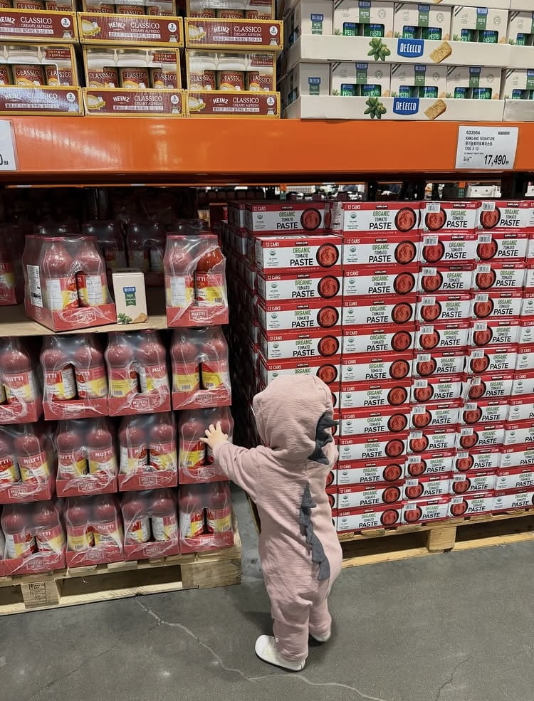 심형탁♥사야 아들, 나 잡아봐라…코스트코 완벽 적응