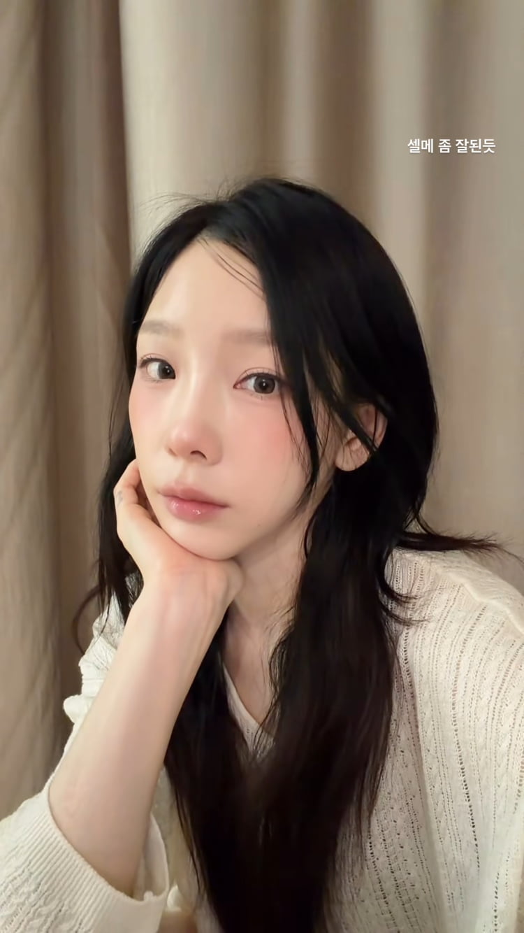 청담동 원장님들 저리가라…태연, 집순이의 결과물보니