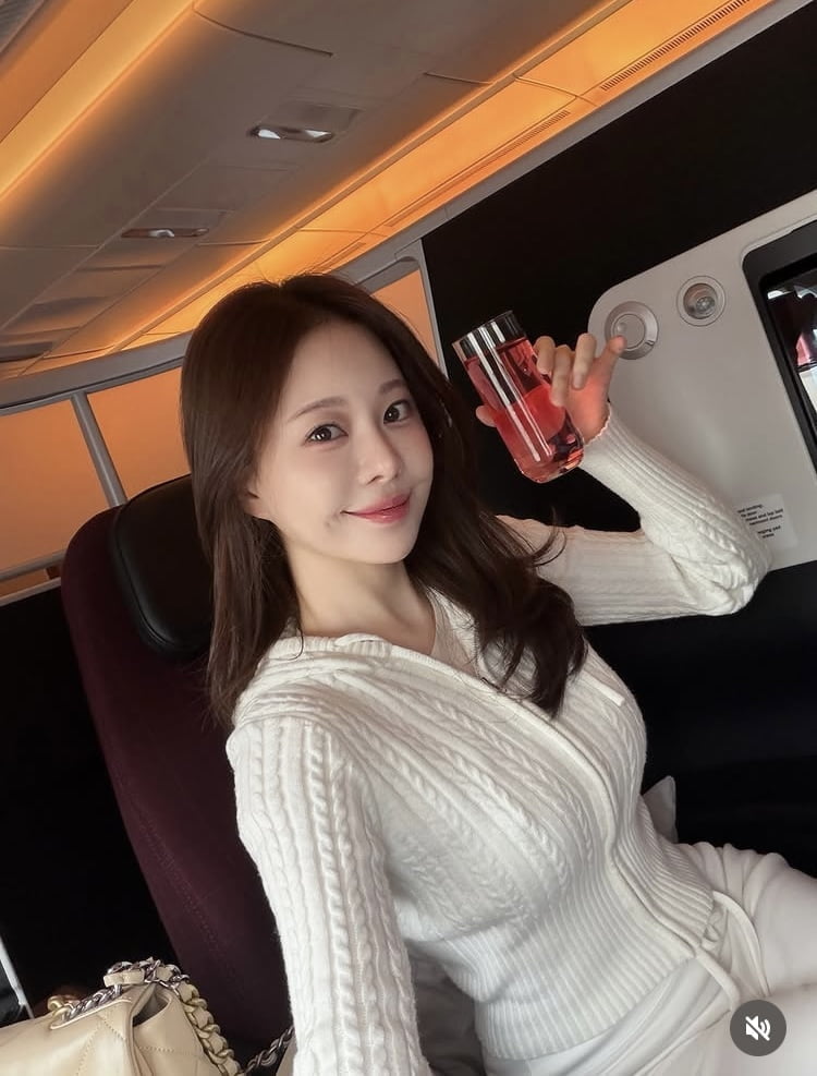 아옳이, 66억원 펜트하우스 매입하더니…1등석 비행기인가