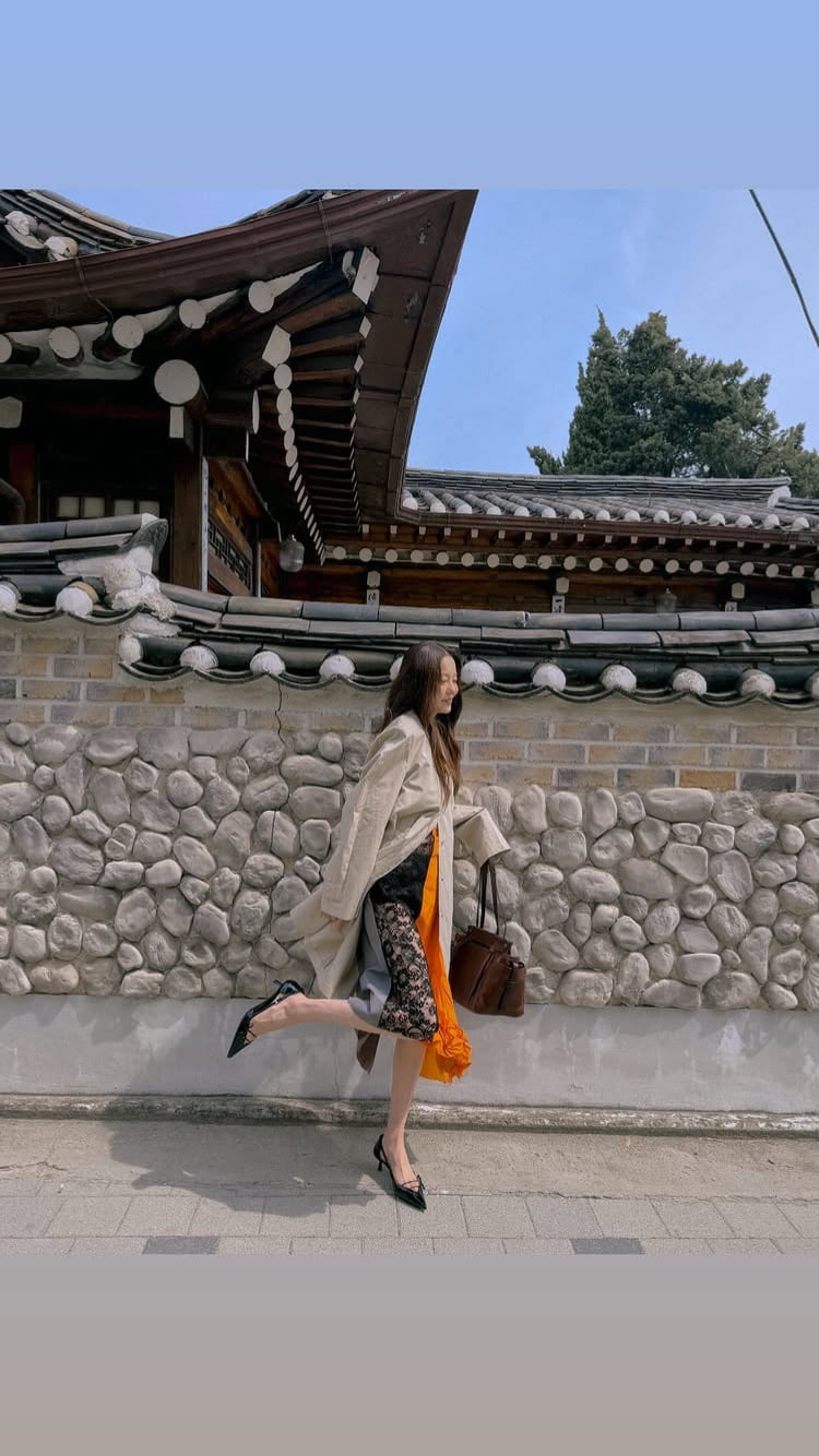 고현정, 흰머리가 0개…자연광 아래에서도 완벽한 새치 염색