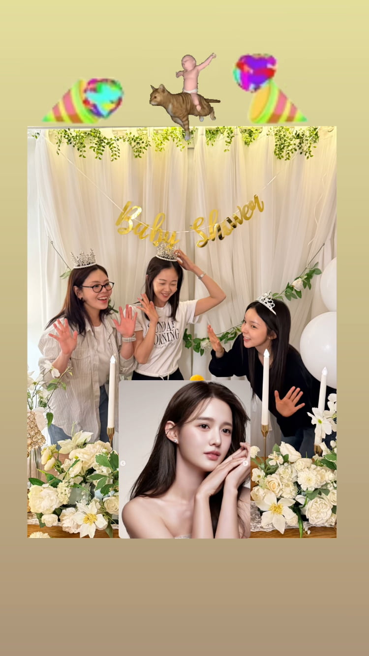 강소라는 없었다…‘6월 출산’ 남보라 위해 파티 열어준 ‘써니’ 멤버들