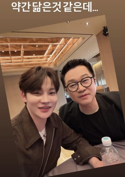 박서진, 쌍둥이 형이 있었나…똑닮은 이목구비에 깜짝