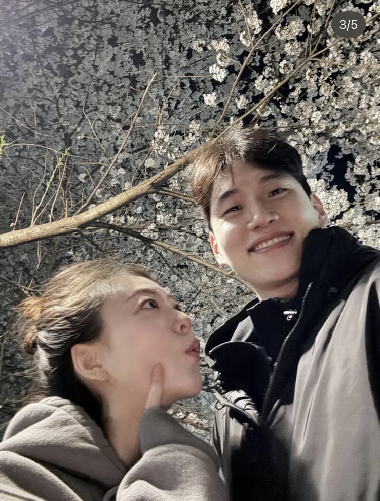 피겨 곽민정♥농구 문성곤, 달달한 럽스타…남매같은 이목구비