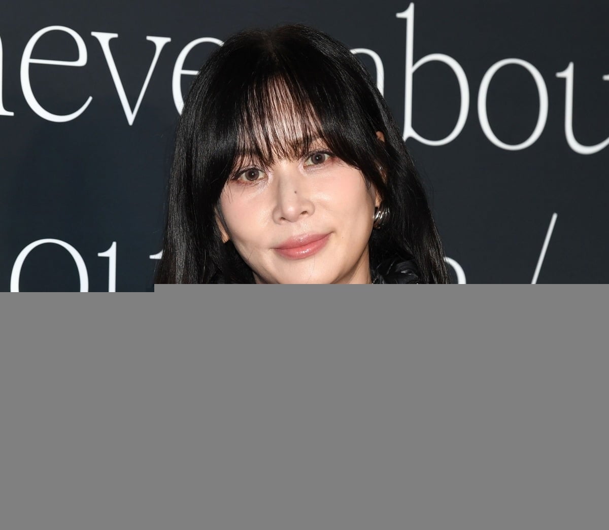 배우 고소영이 취재진 앞에 섰다. / 사진=텐아시아DB