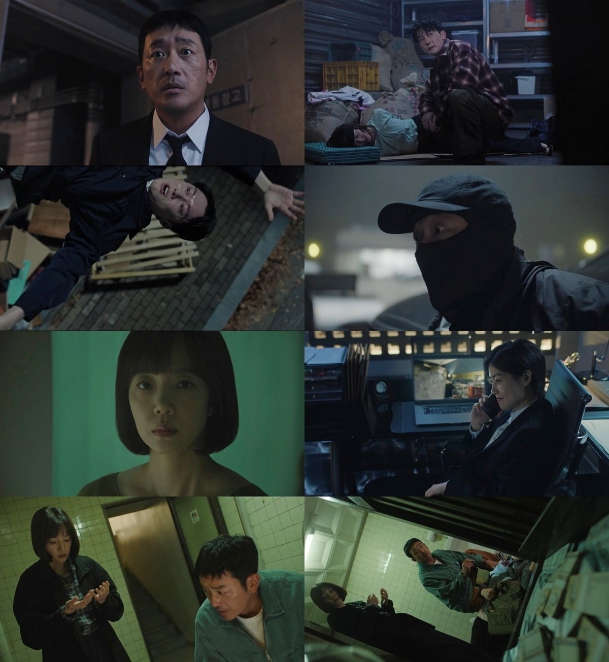 '건물주'에서 납치극을 벌인 하정우 / 사진제공 = tvN 