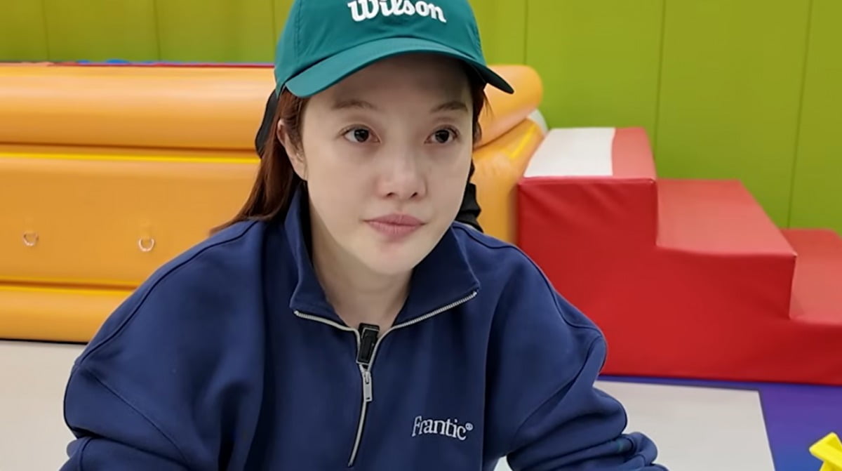 배우 황보라가 아들을 데리고 문화센터를 방문했다. / 사진='보라이어티' 영상 캡처