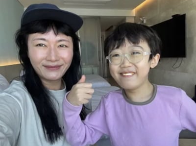 김미려, 아들과 단둘이 훌쩍 떠났다…"정말 제대로 쉬어"