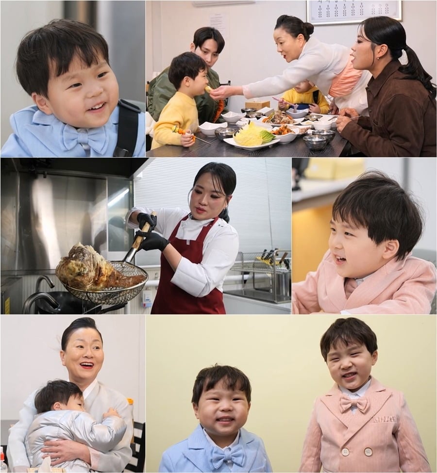 우형제가 봄 미식회를 즐기고 있다. 사진 제공｜KBS 2TV