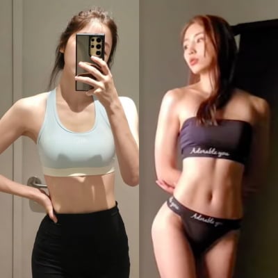 '환승연애2' 성해은, 20kg 감량 성공 비법 뭔가 봤더니 "버섯 먹고 허리 라인 체크"