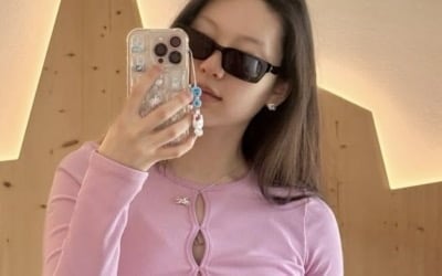 '축구선수♥' 김진경, 임신 30주에 크롭티라니…보법이 다른 D라인