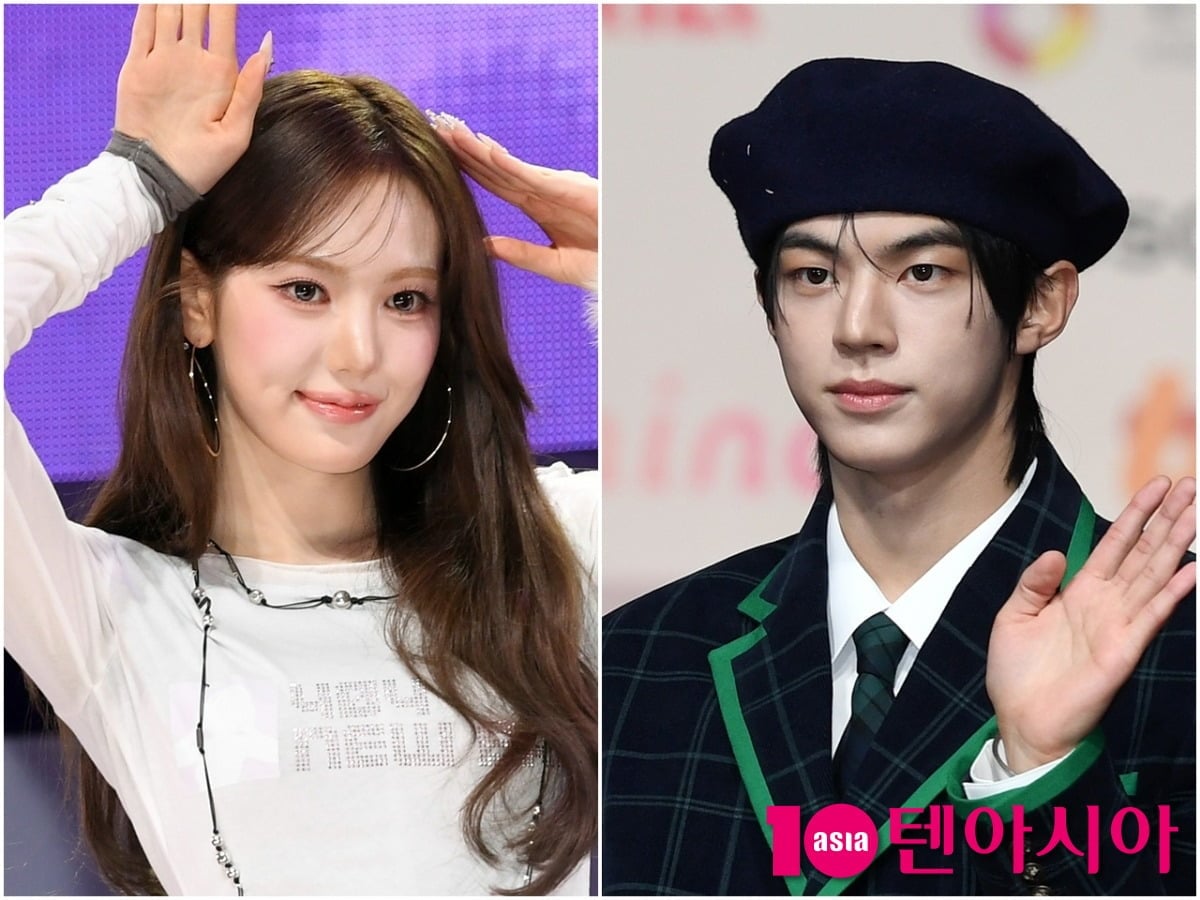 키키 수이와 투어스 도훈이 각 공식 석상에서 포즈를 취하고 있다./사진=텐아시아DB