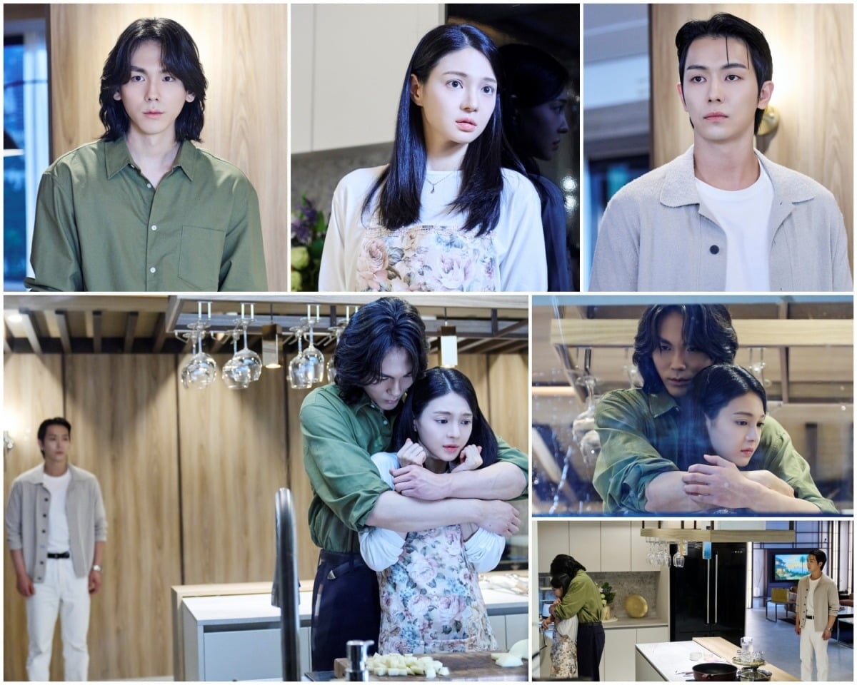 정이찬이 주세빈을 껴안았다./사진제공=TV조선 '닥터신'