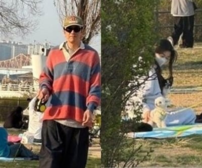 '9년 열애' 이광수♥이선빈, 데이트 목격담 진짜였다…마스크·선글라스 '무용지물'