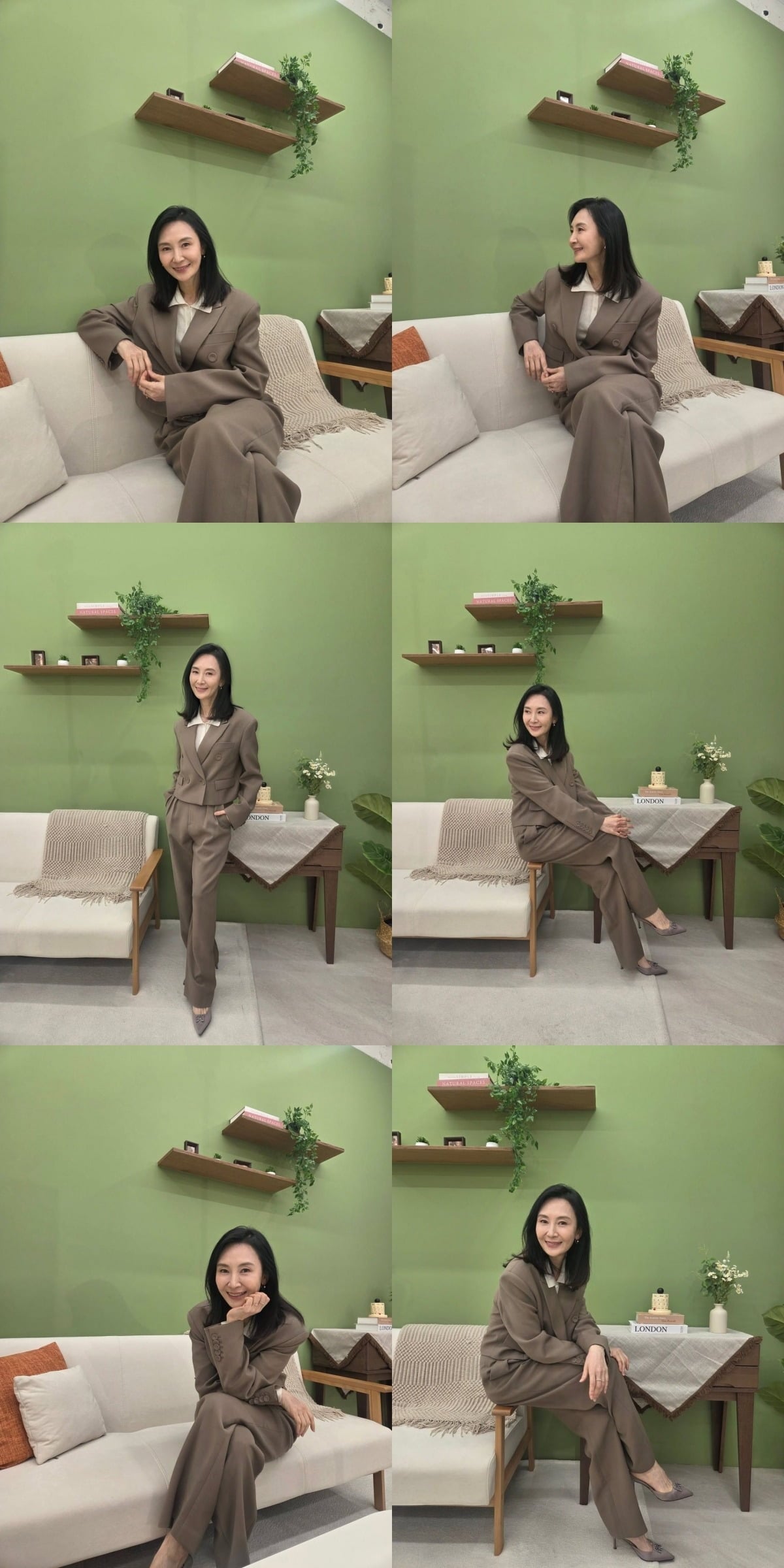 배우 채시라가 SNS에 사진을 올렸다. / 사진=채시라 SNS