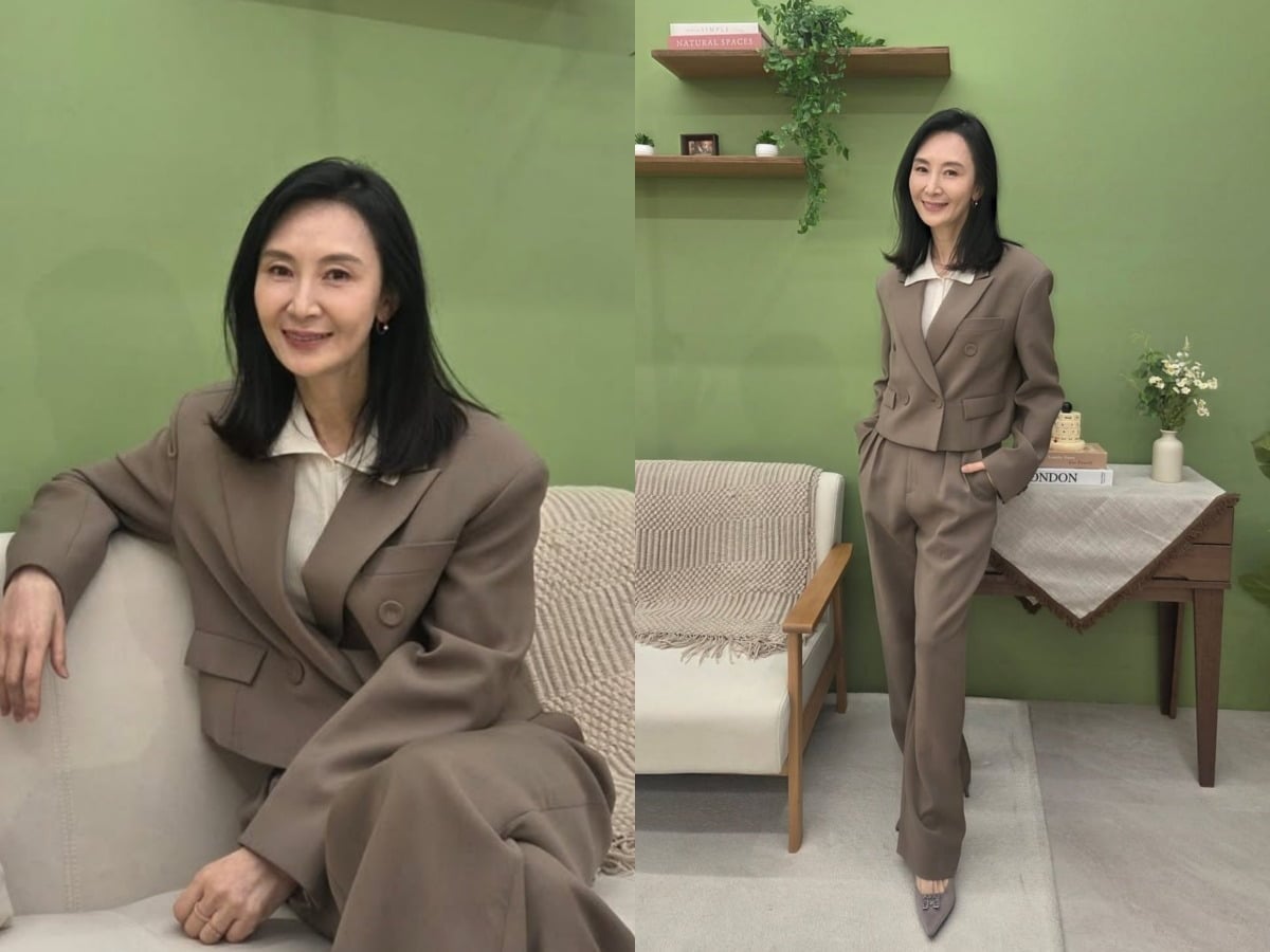 배우 채시라가 아름다운 미모로 눈길을 사로잡았다. / 사진=채시라 SNS