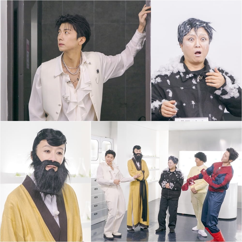 ‘도라이버’ 7회는 김숙, 홍진경, 조세호, 주우재, 우영이 AI 대전환 시대에 도전장을 내민 인간 대표로 출격, AI와의 위대한 라이벌전을 벌인다. / 사진 제공=넷플릭스 '도라이버