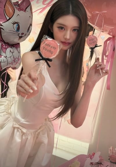 아이브 장원영, 얼굴 달라졌다…샵 옮겼다더니 '중국 유명 인플루언서' 재질