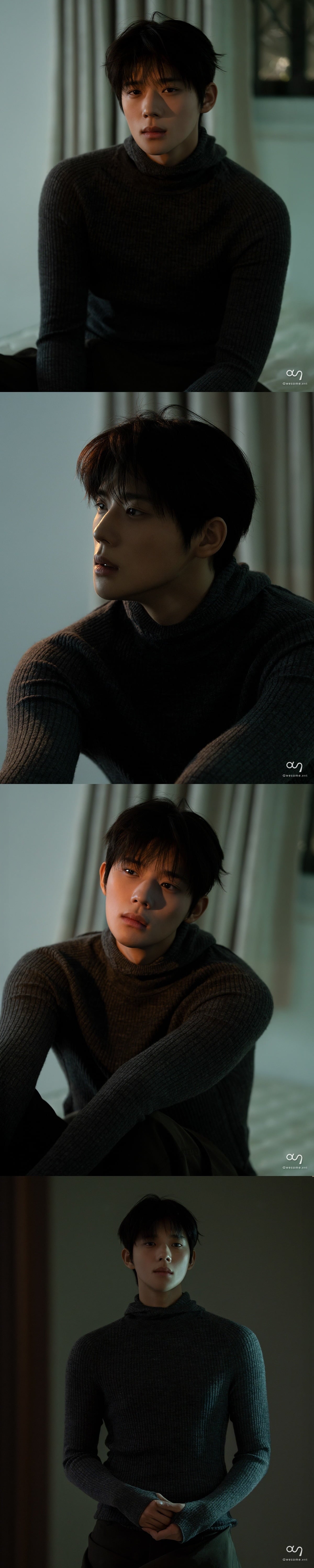 배우 문상민이 한층 깊어진 분위기로 시선을 압도했다./사진제공=어썸이엔티