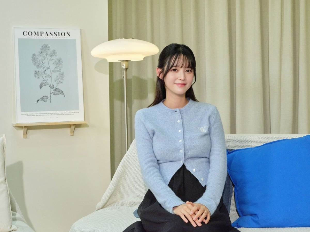 출산을 앞둔 배우 남보라가 진심을 담아 인터뷰했다./사진제공=국제어린이양육기구