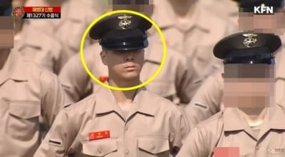 '해병대 입대' 정동원, 몰라보게 늠름해진 근황…군 입대 후 첫 근황 포착