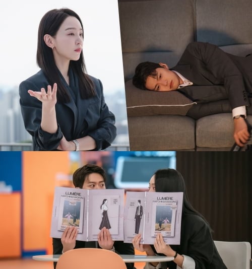 '은밀한 감사' 신혜선과 공명 / 사진제공=tvN