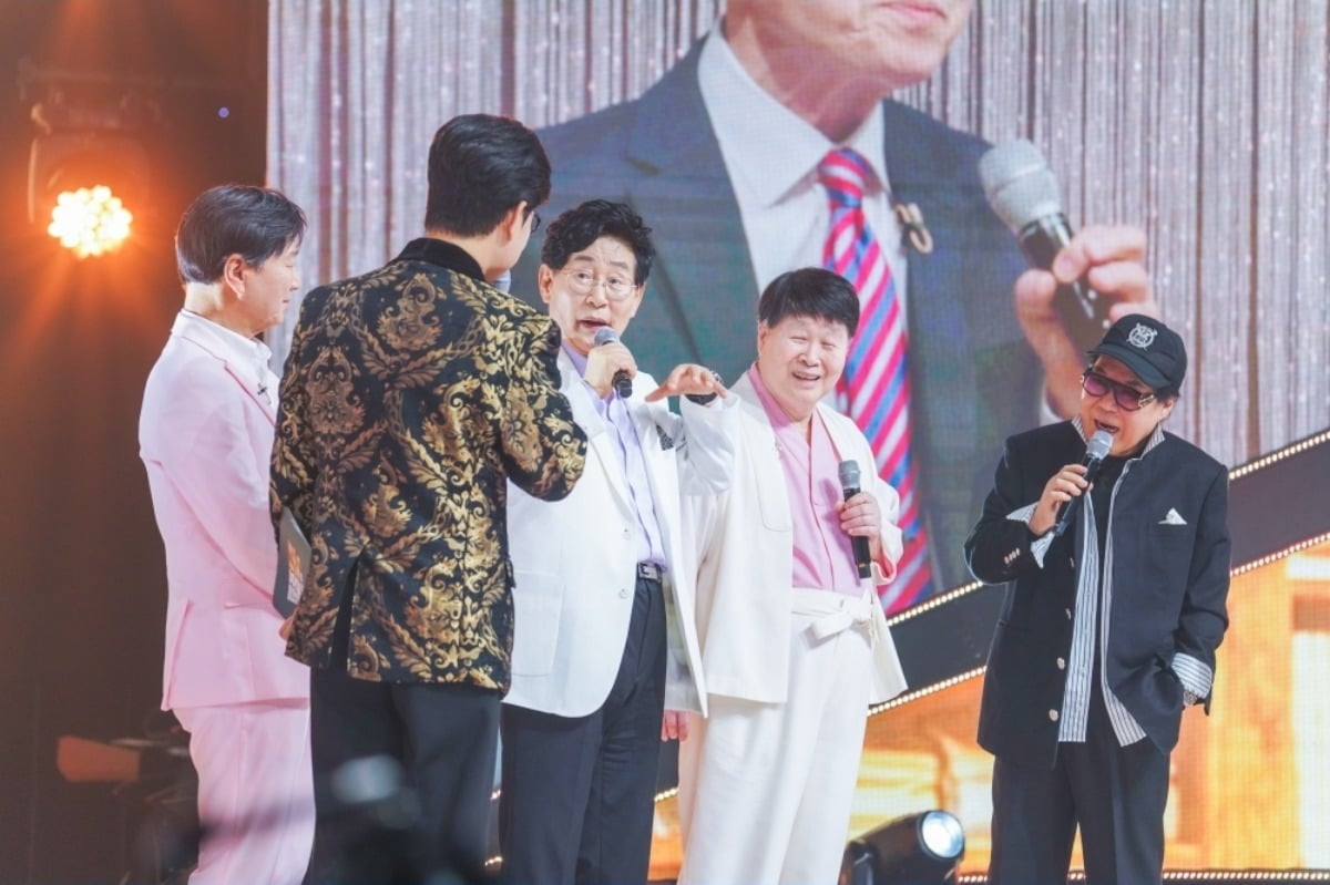 쎄시봉 마지막 방송 무대를 위해 원년 멤버, 이상벽 등이 모였다. / 사진제공=TV CHOSUN '금타는 금요일'