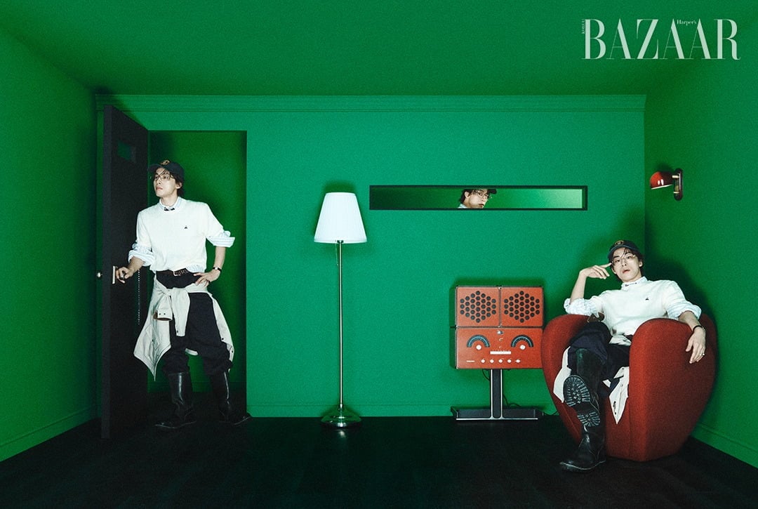 브룩스브라더스가 배우 구교환을 봄/여름 시즌의 전속 모델로 발탁했다./사진제공=하퍼스바자