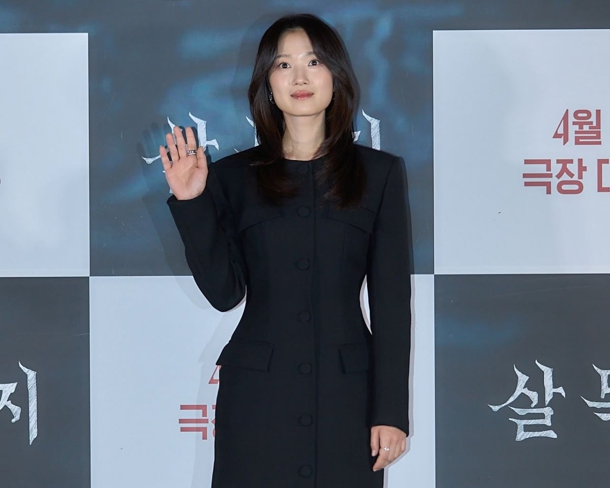 배우 김혜윤이 영화 '살목지'의 기자간담회에 참석했다. / 사진제공=쇼박스