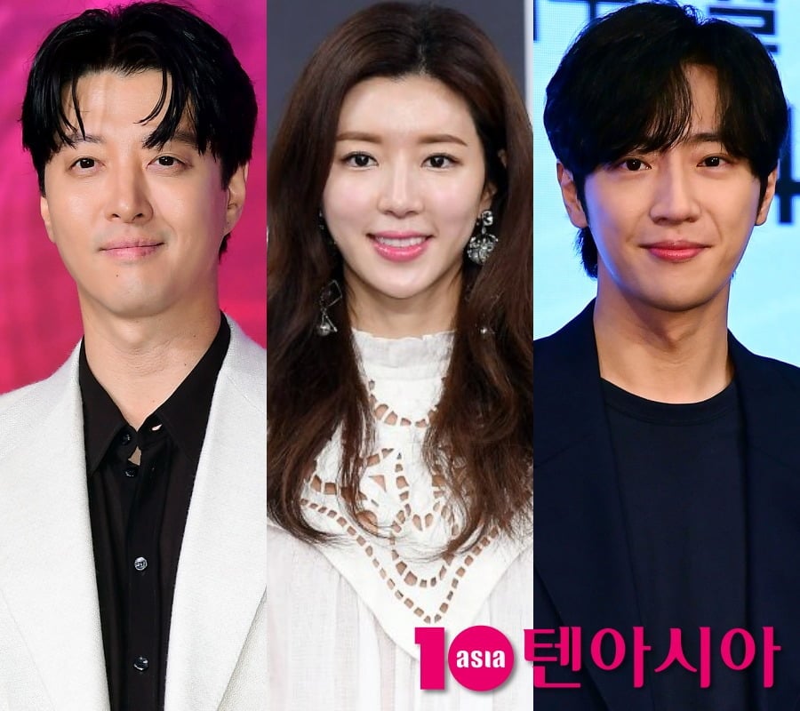 숏드라마로 활동 반경을 넓힌 배우 이동건, 박한별, 이상엽 / 사진=텐아시아DB