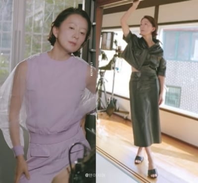 '49kg' 김희애, 허리 한 줌 59세 '뼈말라' 몸매...관리 비결 뭐길래