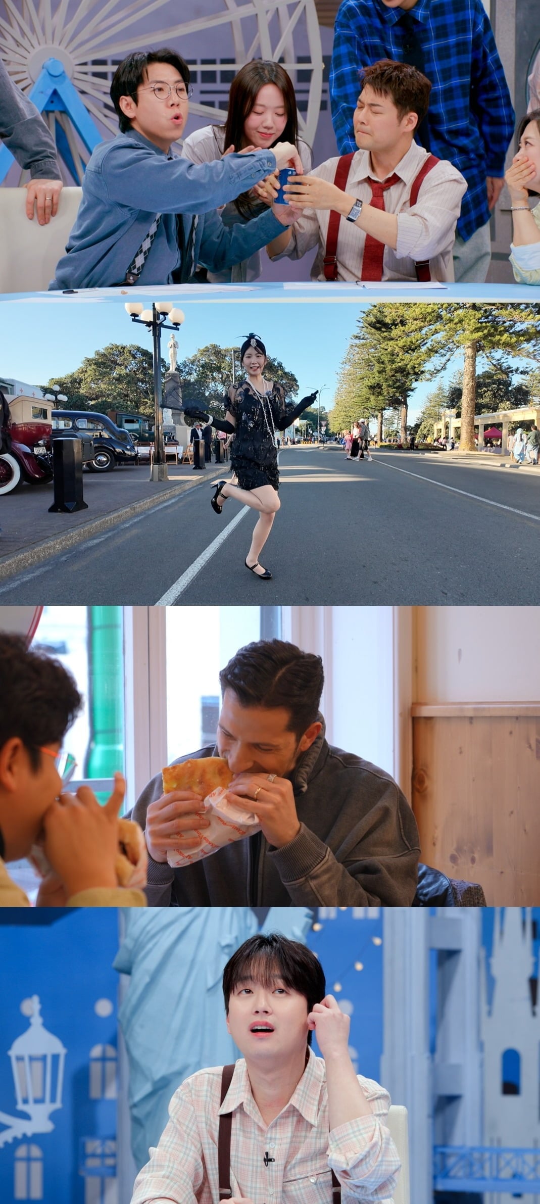 '톡파원 25시' 전현무와 지예은의 모습 / 사진제공=JTBC